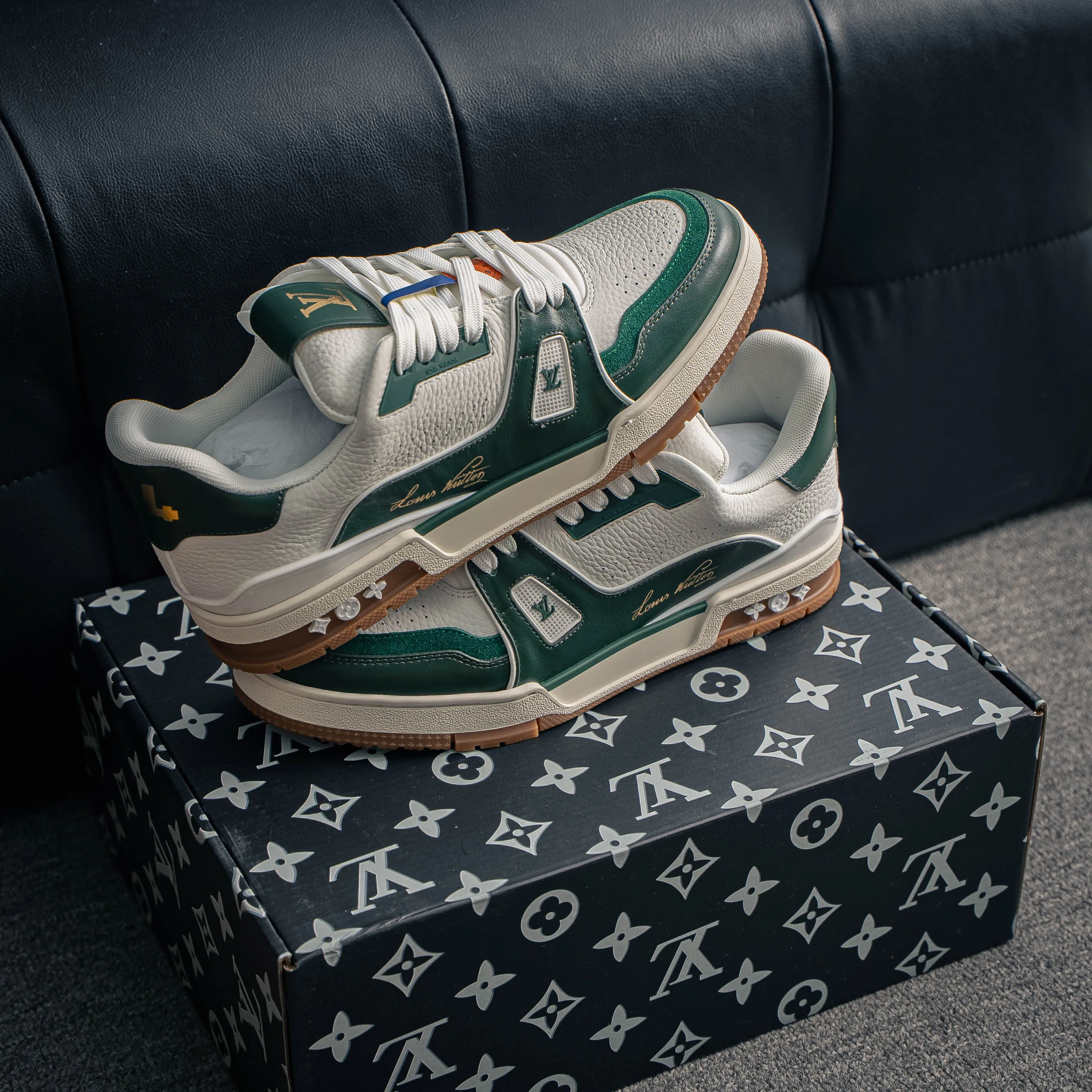 【YS 】 Premium LOUIS VUITTON LV Trainer ✦ ，Shoes ✦ 、 、 ✦ ✦